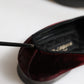 Red Velvet Men Slip On Loafers Dress Shoes