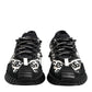 Black Logo Lace Up Low Top NS1 Sneakers Shoes