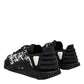 Black Logo Lace Up Low Top NS1 Sneakers Shoes