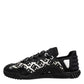 Black Logo Lace Up Low Top NS1 Sneakers Shoes
