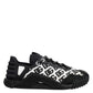 Black Logo Lace Up Low Top NS1 Sneakers Shoes