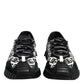 Black Logo Lace Up Low Top NS1 Sneakers Shoes
