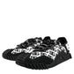 Black Logo Lace Up Low Top NS1 Sneakers Shoes