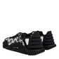 Black Logo Lace Up Low Top NS1 Sneakers Shoes