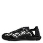 Black Logo Lace Up Low Top NS1 Sneakers Shoes