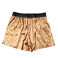 Beige Men Regular Boxer Eye Mask Set Underwear