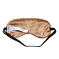 Beige Men Regular Boxer Eye Mask Set Underwear