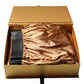Beige Men Regular Boxer Eye Mask Set Underwear