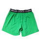 Green Cotton Regular Boxer Shorts Underwear