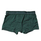 Green Cotton Regular Men Boxer Brief Underwear