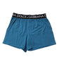 Blue Logo Waist Regular Boxer Shorts Underwear