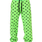 Green Logo Print Jogger Men Sweatpants Pants