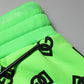 Green Logo Print Jogger Men Sweatpants Pants
