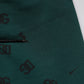 Green Logo Print Jogger Men Sweatpants Pants