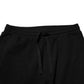 Black Cotton Crown Jogger Sweatpants Pants