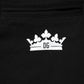 Black Cotton Crown Jogger Sweatpants Pants