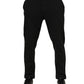 Dark Gray Viscose Dress Men Pants
