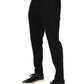 Dark Gray Viscose Dress Men Pants