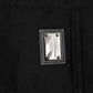 Black Cotton Logo Plaque Denim Jeans