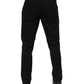 Black Cotton GOLD Skinny Denim Jeans