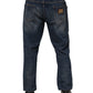 Blue Cotton Logo Plaque Slim Denim Jeans