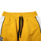 Yellow Cotton Logo Drawstring Jogger Sweatpants Pants