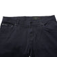 Blue Cotton Tapered Denim Jeans
