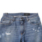 Blue Cotton Logo Plaque COMFORT Denim Jeans