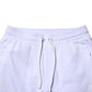 White Cotton Drawstring Jogger Pants