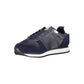 Blue Polyester Sneaker