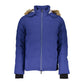 Blue Elastane Jacket