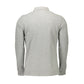 Gray Cotton Polo Shirt