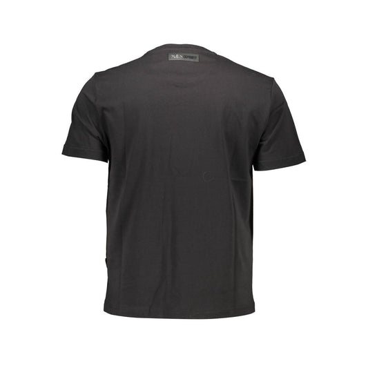 Black Cotton T-Shirt