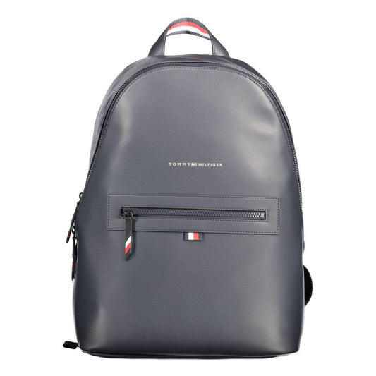 Blue Polyethylene Backpack