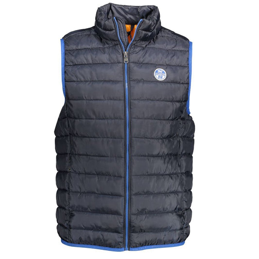 Blue Polyester Jacket