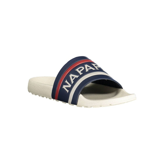 White Polyester Sandal