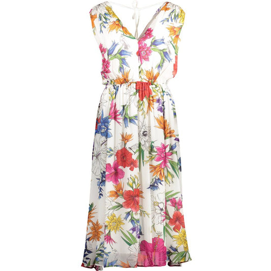 White Viscose Dress