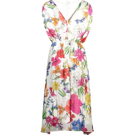 White Viscose Dress