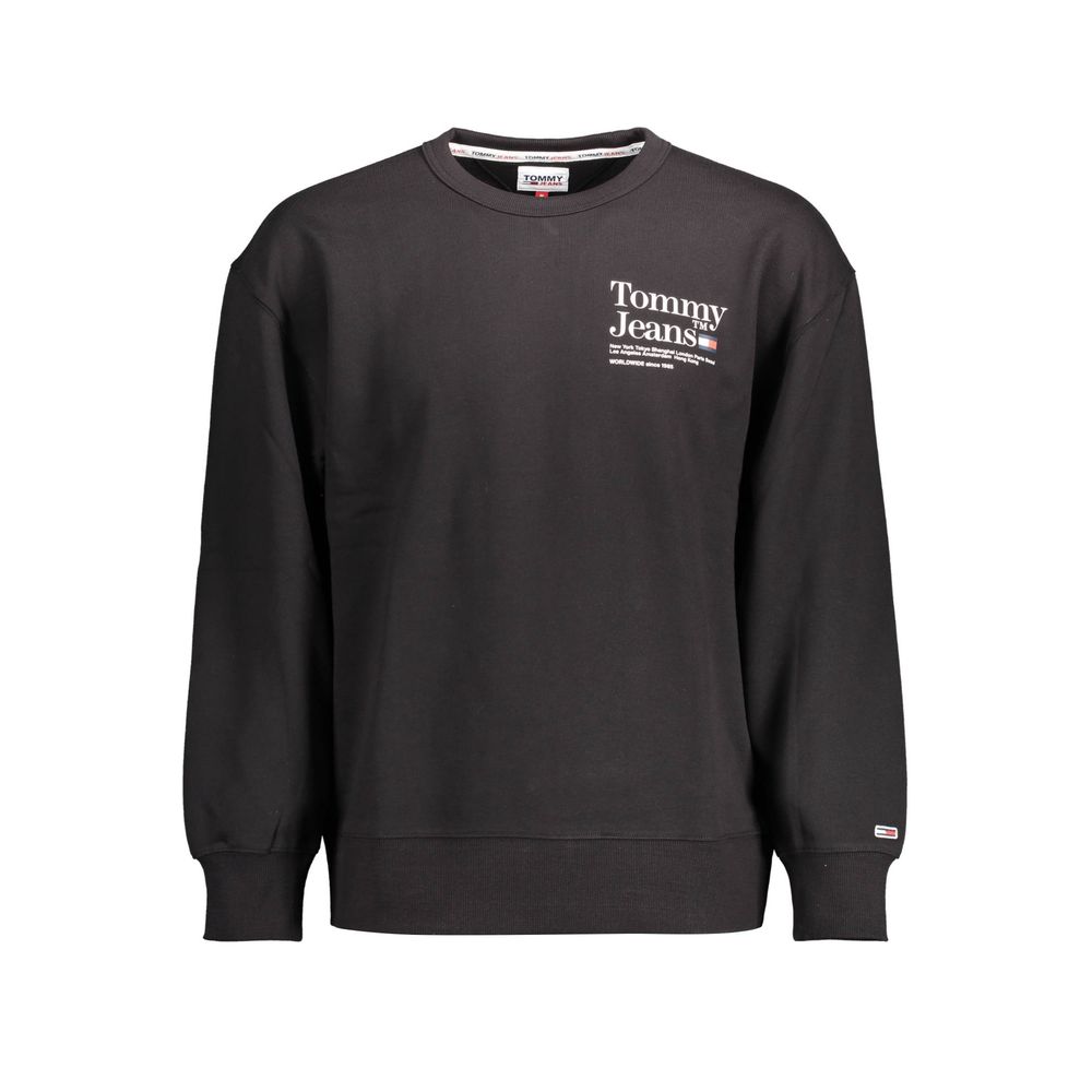 Black Cotton Sweater