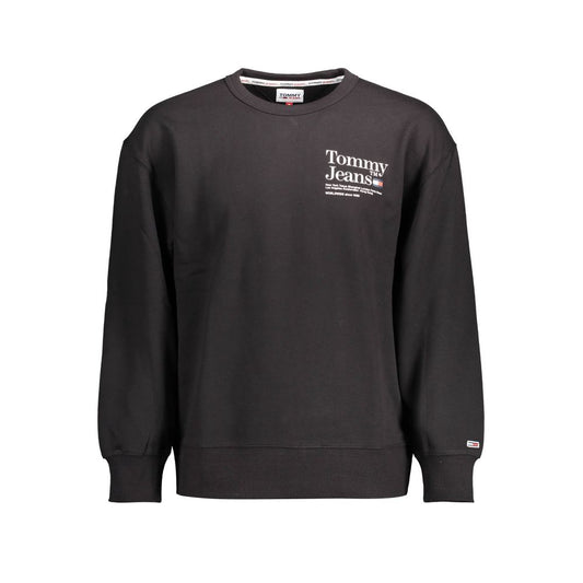 Black Cotton Sweater