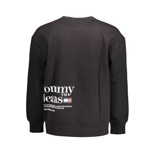 Black Cotton Sweater