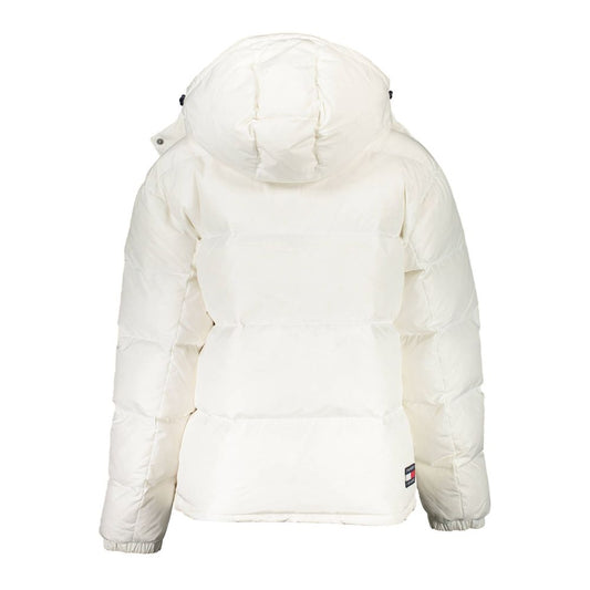White Polyester Jackets & Coat