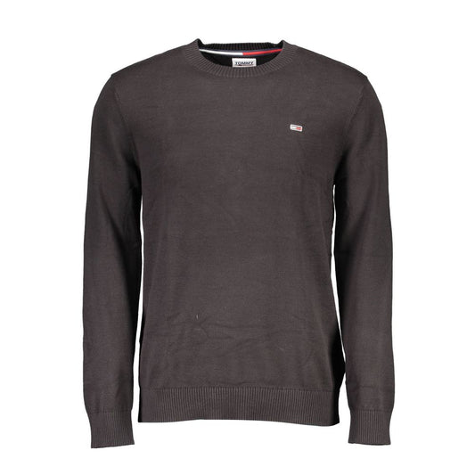 Black Cotton Sweater