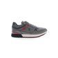 Gray Polyester Sneaker