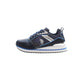 Blue Polyester Sneaker