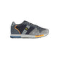 Blue Polyester Sneaker