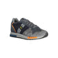 Blue Polyester Sneaker