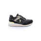 Black Polyester Sneaker