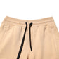 Yellow Cotton Men Bermuda Sweatshorts Shorts