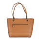 Brown Polyethylene Handbag